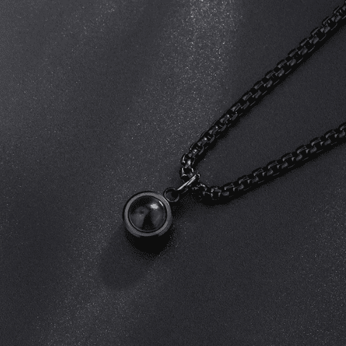 Conjunto Colar + Pulseira Masculina - Foto Personalizável Position 3