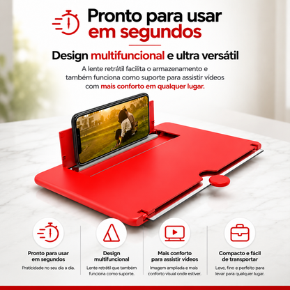 Ampliador de Tela de Celular - MaxiView [COMPRE 1 E LEVE 2]