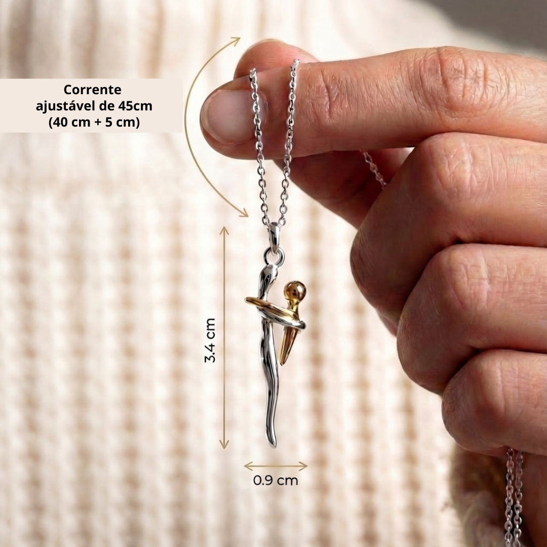 Colar Abraço Eterno [COMPRE 1 E LEVE 2]