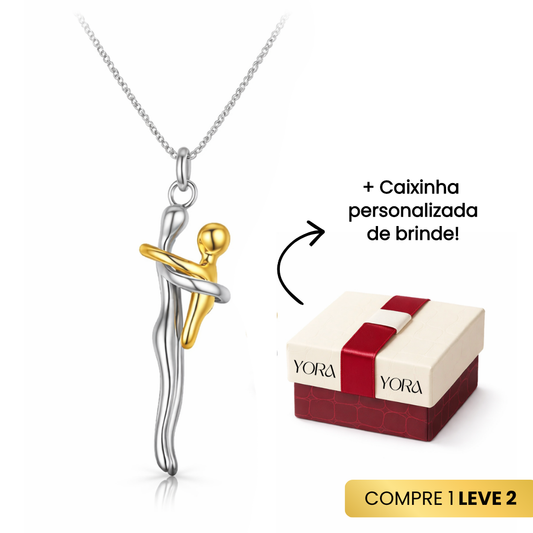 Colar Abraço Eterno - Amor de Mãe [COMPRE 1 E LEVE 2]