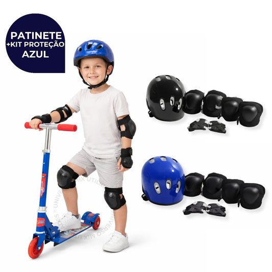 Patinete GlowRide – 3 Rodinhas com LED