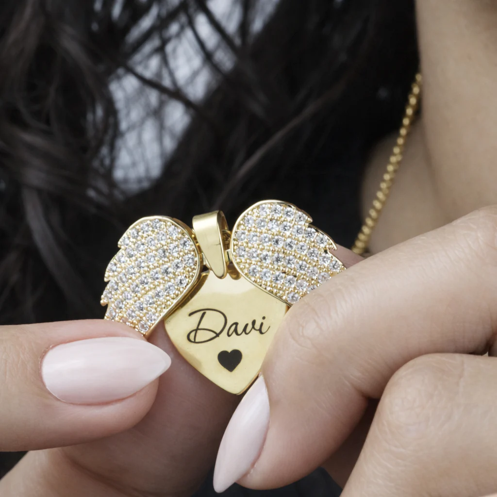 Colar Personalizado | Asas do Amor