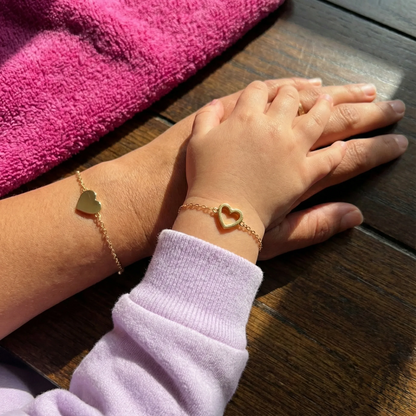 Pulseiras Coração Conectado - Mãe & Filha