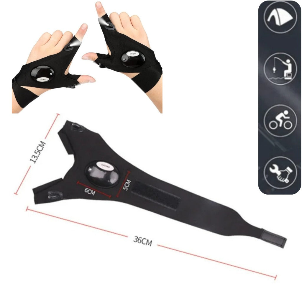 Luva Lanterna LED À Prova D'água - UltraLed [COMPRE 1 E LEVE 2]