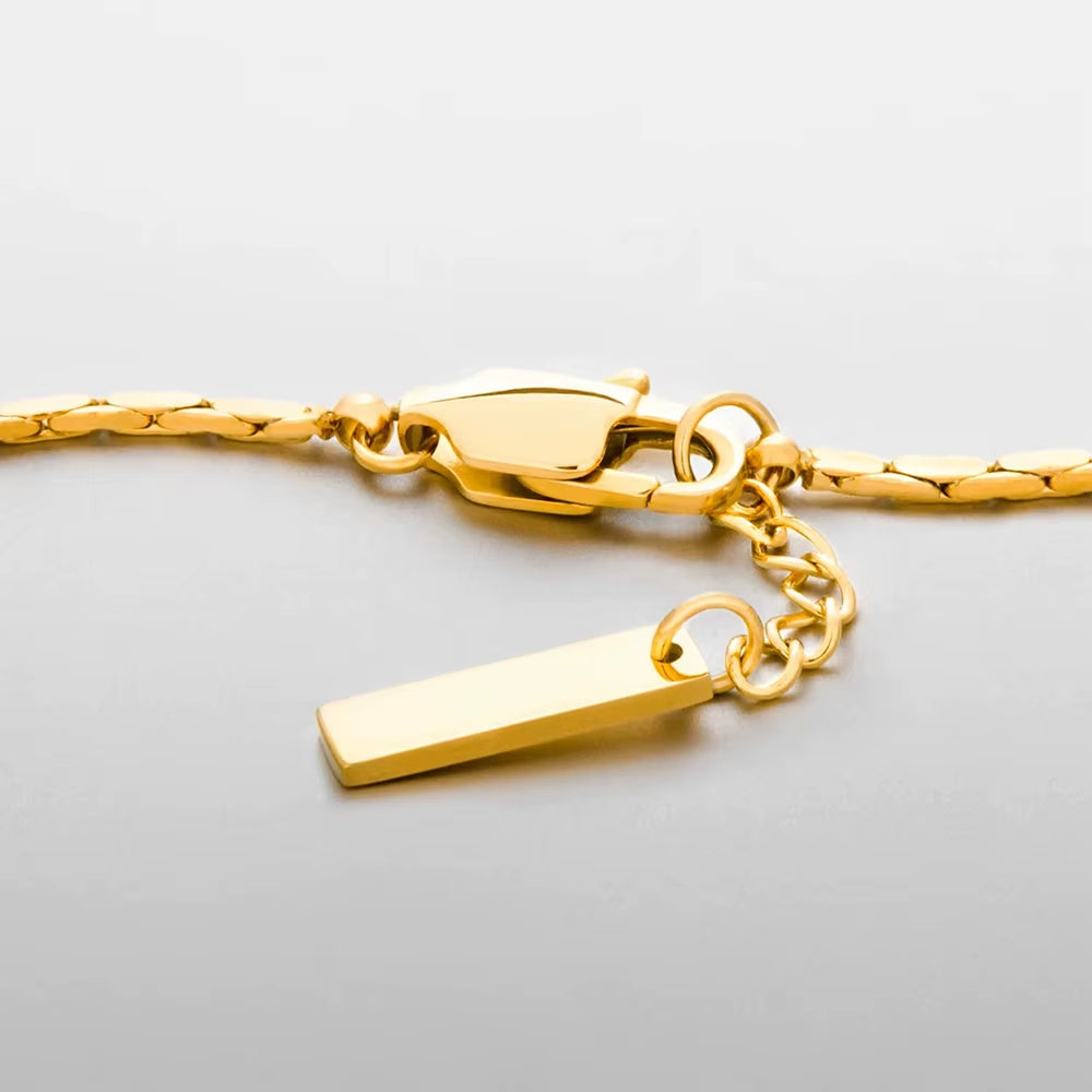 Pulseira Masculina Banhado a Ouro 18k Position 3
